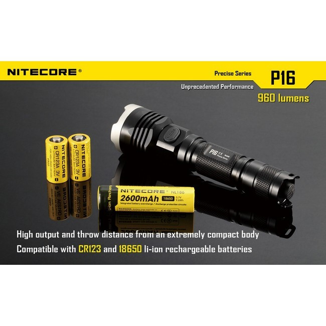 Фонарь Nitecore P16 Cree XM-L2 T6  