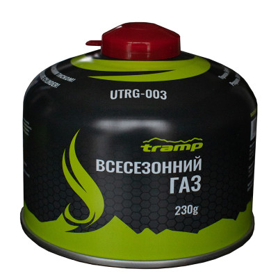 Баллон газовый Tramp резьбовой 230гр UTRG-003
