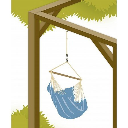 Крепление для гамака La Siesta Seguro AS-03 black  