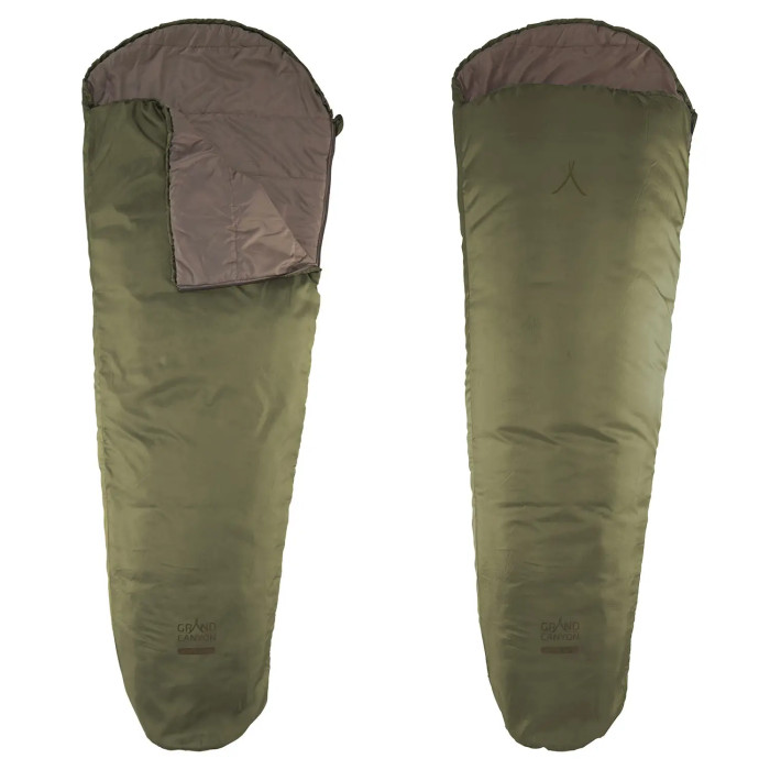 Спальный мешок Grand Canyon Whistler 190 13°C Capulet Olive Left (340018)  