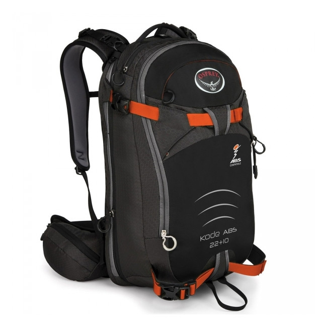 Рюкзак Osprey Kode ABS 22+10 Black M/L  