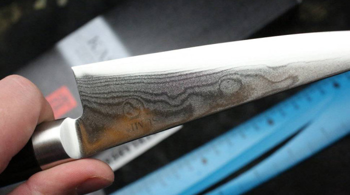 Нож кухонный Kasumi Damascus Utility/Boner 140 mm (82014)  