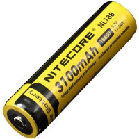 Аккумулятор Li-Ion 18650 Nitecore NL188 3.7V (3100mAh), защищенный