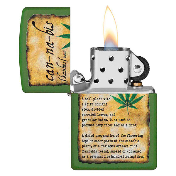 Зажигалка Zippo 228 Cannabis Design (49119)  