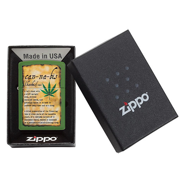 Зажигалка Zippo 228 Cannabis Design (49119)  