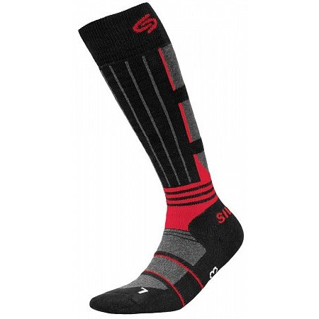Термоноски InMove Ski Deodorant Черный с красным, 35-37  