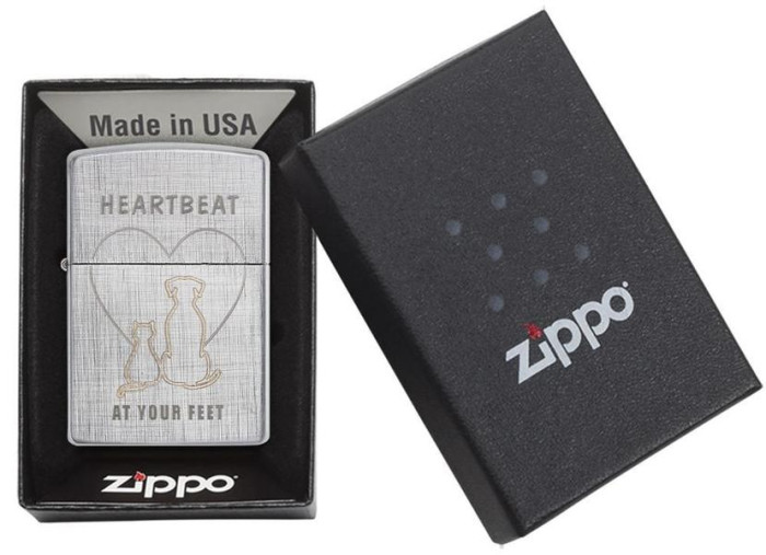 Зажигалка Zippo Cat And Dog 29258  