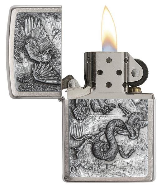 Зажигалка Zippo 200 Eagle Vs Snake 29637  