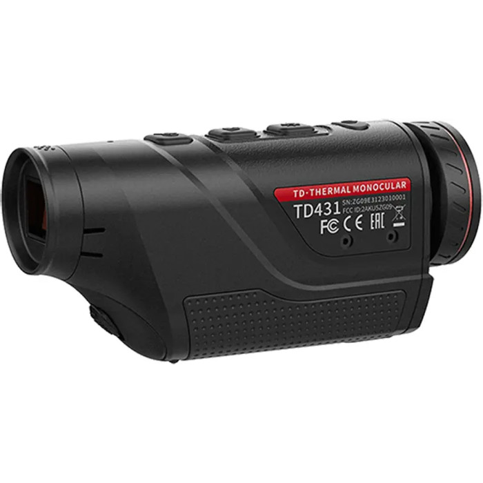 Монокуляр тепловизионный Guide TD431 LRF 2.6-10.4x35 384x288@12μm. 1800 м. Дальномер 600 м  