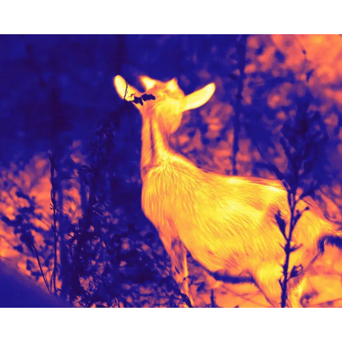 Монокуляр тепловизионный Guide TD431 LRF 2.6-10.4x35 384x288@12μm. 1800 м. Дальномер 600 м  