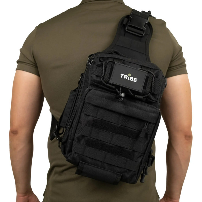 Сумка через плечо Tribe Sling Pack 6,5L T-IE-0003, black  