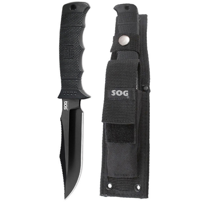 Нож SOG SEAL Pup Elite Black Tini (E37SN-CP)  