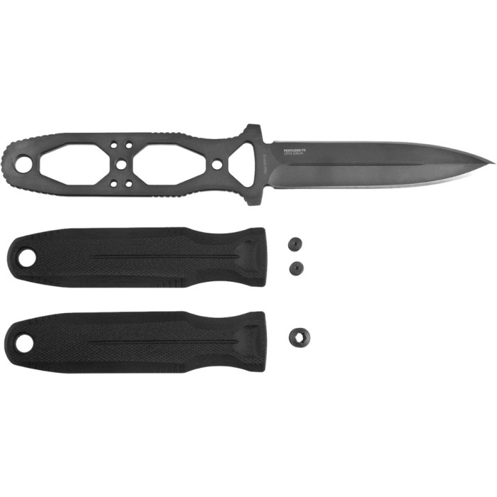 Нож SOG Pentagon FX, Black Out (SOG 17-61-01-57)  