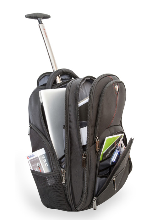 Рюкзак на колесах Verbatim Paris 17" Black  