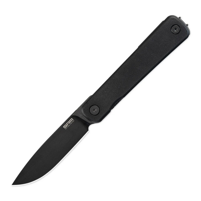Нож складной туристический SRM Palfrey 135L-GB (8.3 см) 14C28N / G10 черный  