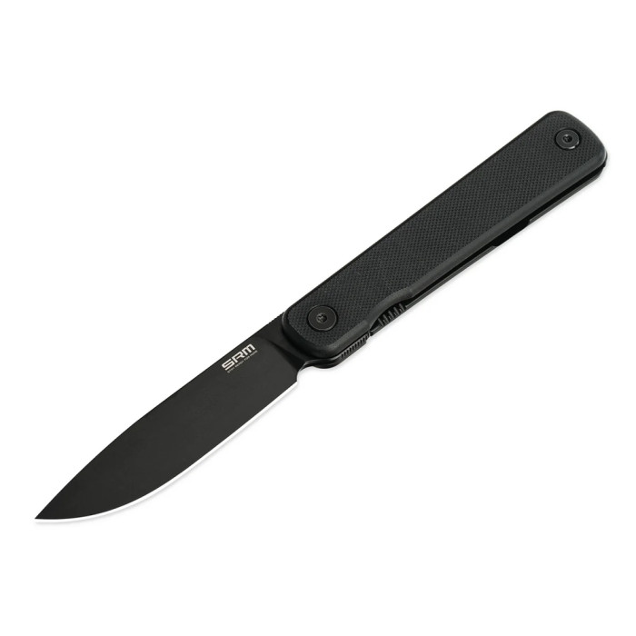 Нож складной туристический SRM Palfrey 135L-GB (8.3 см) 14C28N / G10 черный  