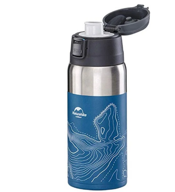 Термокружка Naturehike TT01 0.6 л NH18T001-T hawaii синяя  