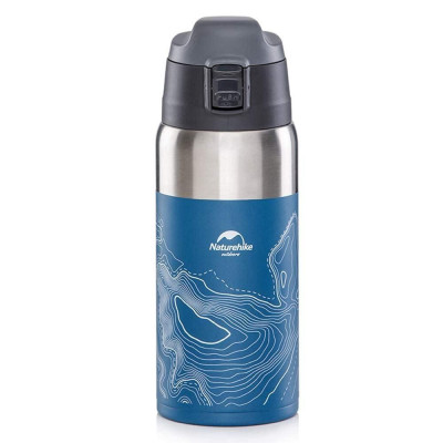 Термокружка Naturehike TT01 0.6 л NH18T001-T hawaii синяя