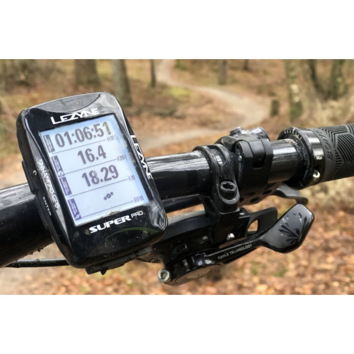 Компьютер Lezyne SUPER PRO GPS HR LOADED Y13 черный  