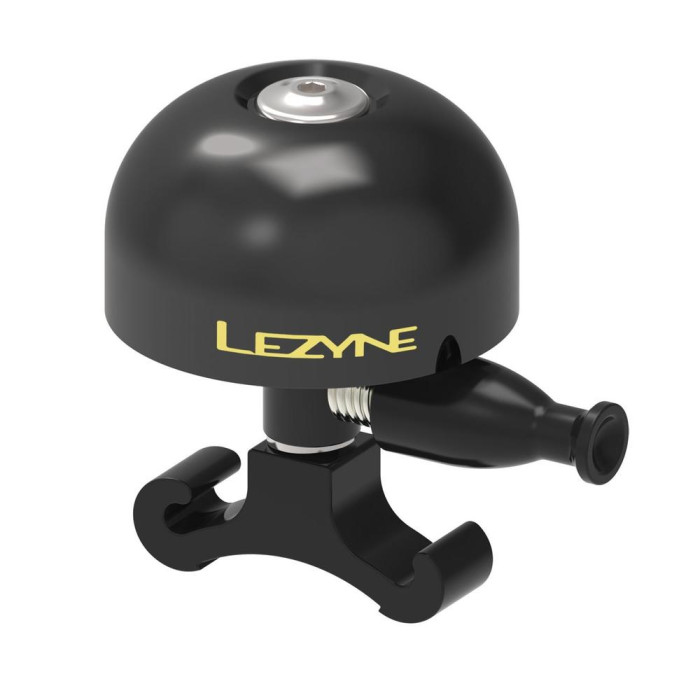 Звонок  Lezyne CLASSIC BRASS MEDIUM ALL BLACK BELL Y13 черный 