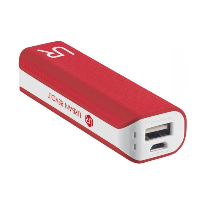 Портативная батарея Trust Urban Revolt Power Bank 2200 (красная)  