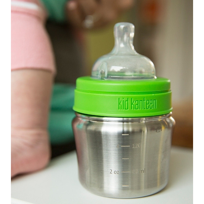 Бутылочка для кормления Kid Kanteen Baby Bottle Brushed Stainless 148 ml  
