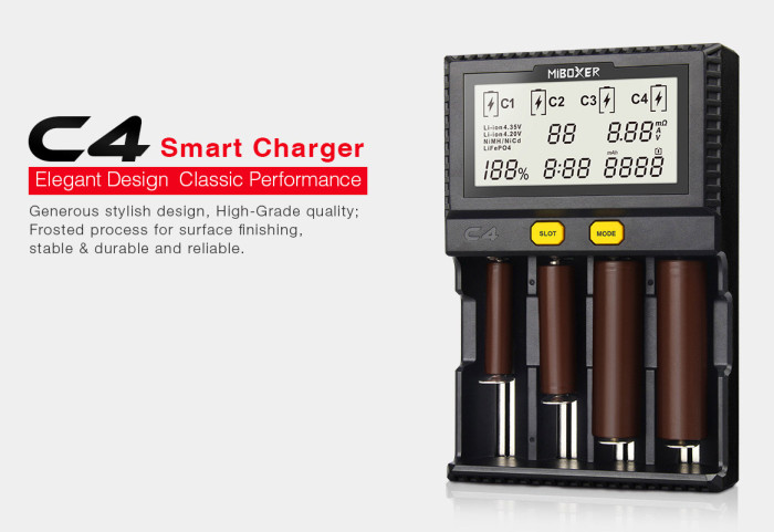 Зарядное устройство Miboxer C4  