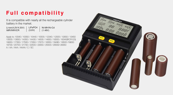 Зарядное устройство Miboxer C4  