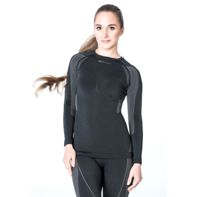 Футболка Accapi Polar Bear Long Sleeve Shirt Woman 966 anthracite, XL/XXL