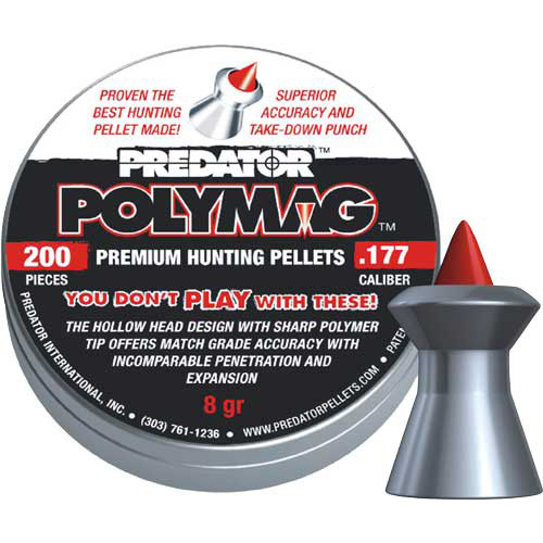 Пули пневматические JSB Polymag 4,5 мм (1001-01-200) 