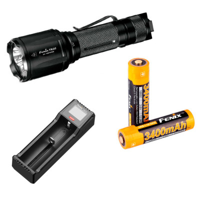 Комплект Fenix TK25UV+ акумулятор 3400 + зарядное устройство ARE-D1