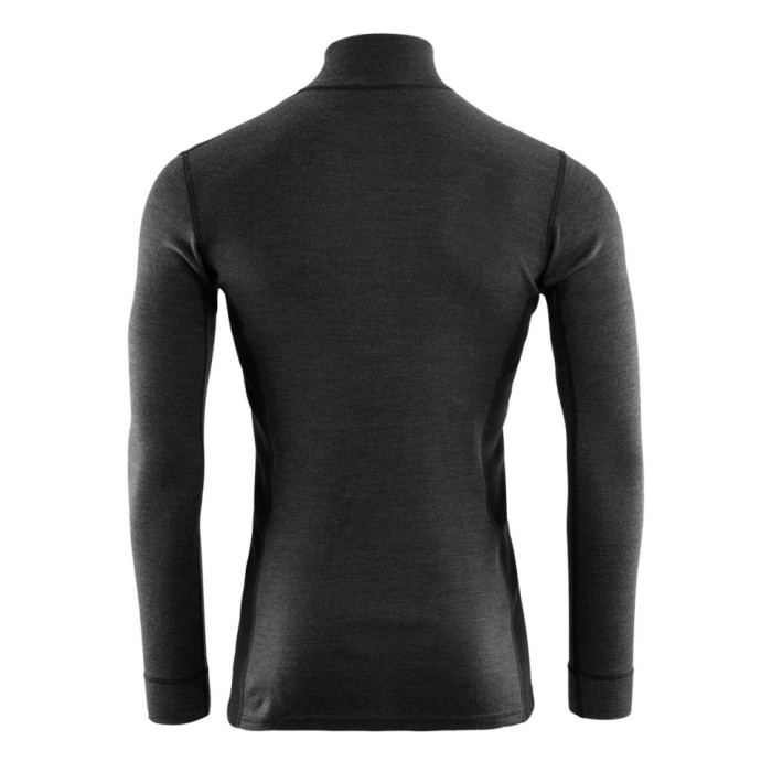 Термокофта мужская Aclima WarmWool 200 Mock Neck Men Marengo/Jet Black S  