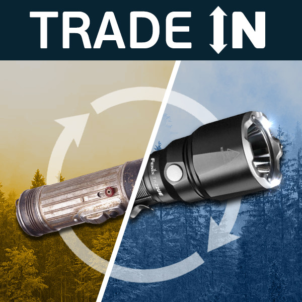 TRADE-IN (обменяй любой старый фонарь на новый Fenix) 