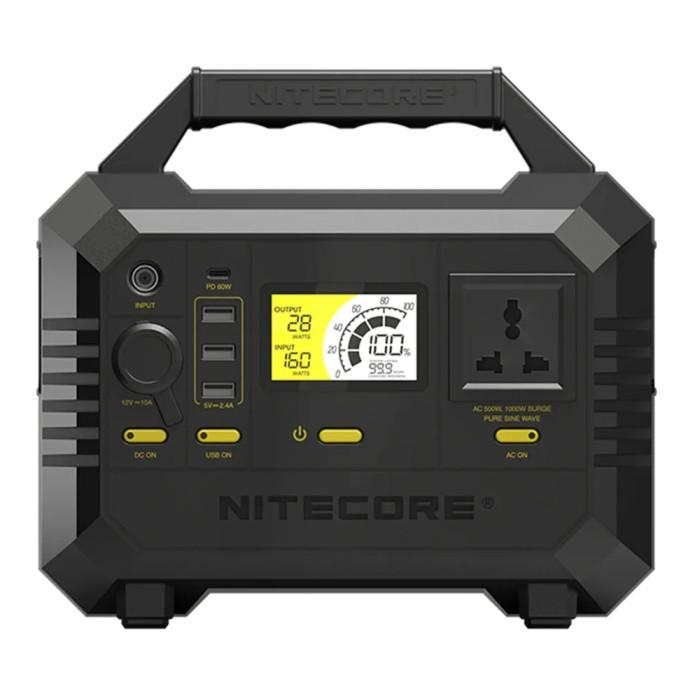 Зарядная станция Nitecore NES500 (144000mAh)  