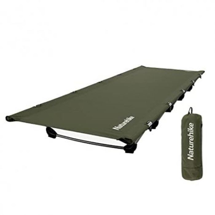 Кровать складная Naturehike XJC05 NH20JJ001, Полиэстер Oxford / алюминий (хаки)  