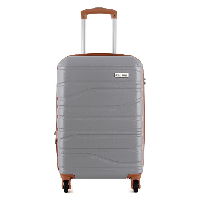 Чемодан Semi Line 20" (S) Light Grey (T5715-1)  