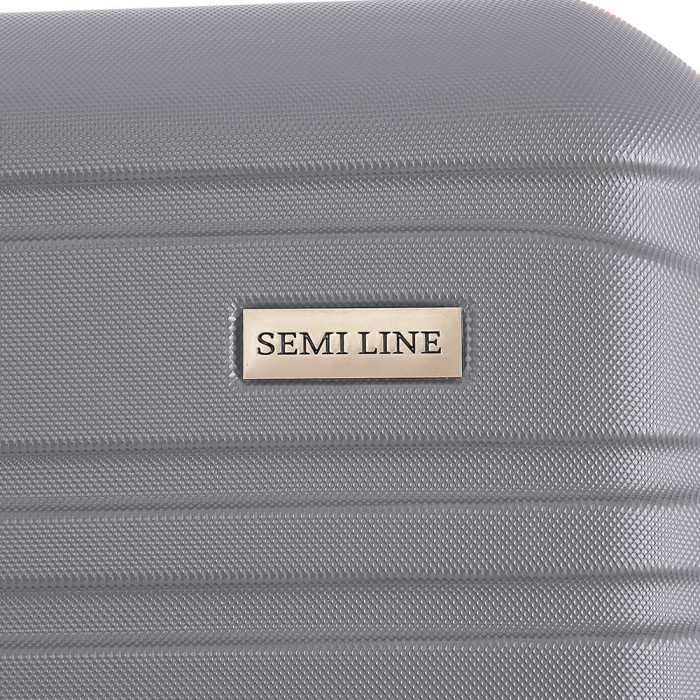 Чемодан Semi Line 20" (S) Light Grey (T5715-1)  