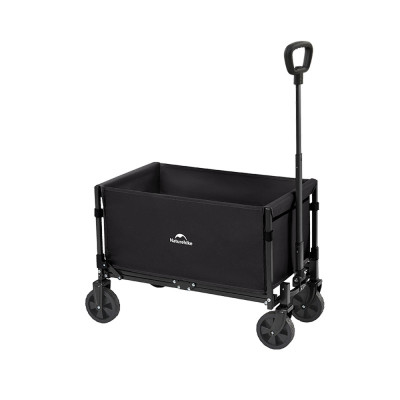 Складная легкая кемпинговая тележка Naturehike CNK2350JJ012, 50 л, черная