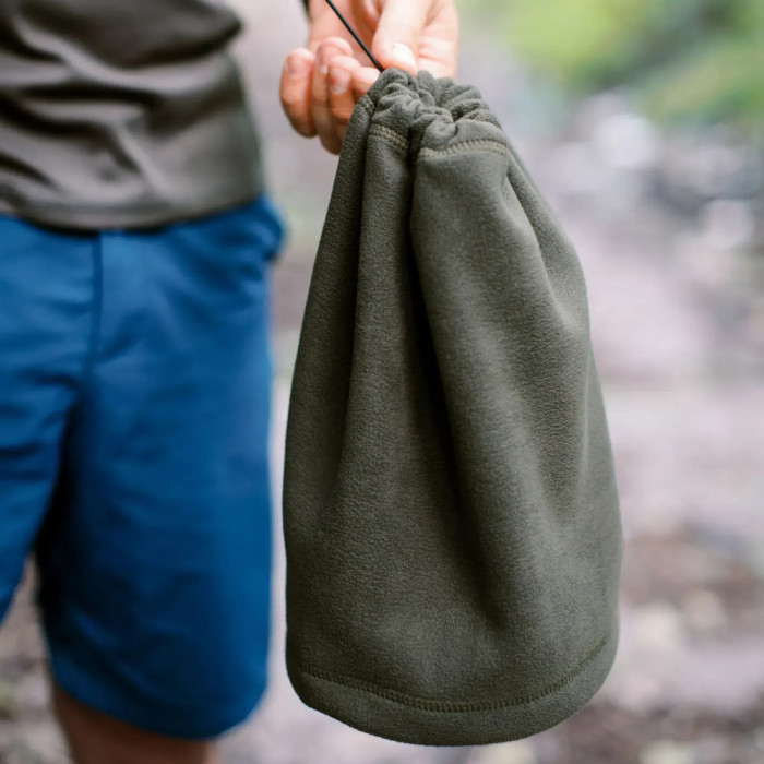 Повязка флисовая Tribe Neck Warmer с затяжкой T-KF-0020 OS, olive  