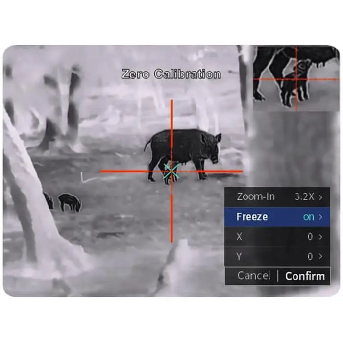 Прибор тепловизионный Guide TR 430 Long mount 4,1-16,4x35 384x288@12μm VOx. 1400 м  