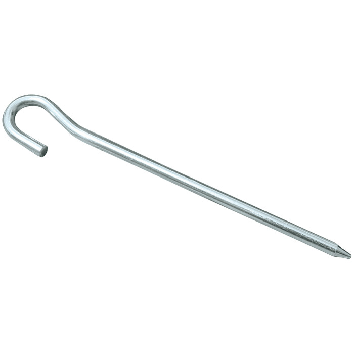 Колышки High Peak Alloy Pin Peg 18 см 6 шт. - серебристые (42227)  
