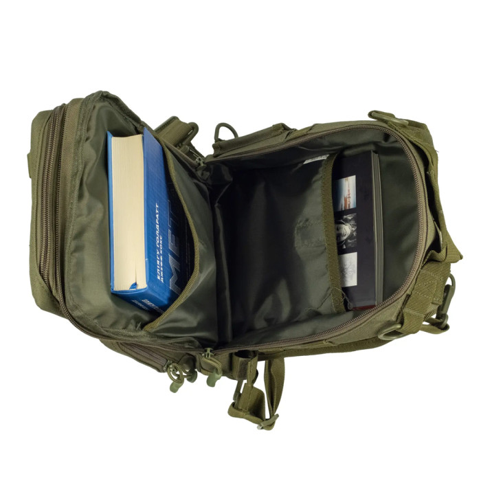 Сумка через плечо Tribe Sling Pack 6,5 L T-IE-0003, olive  