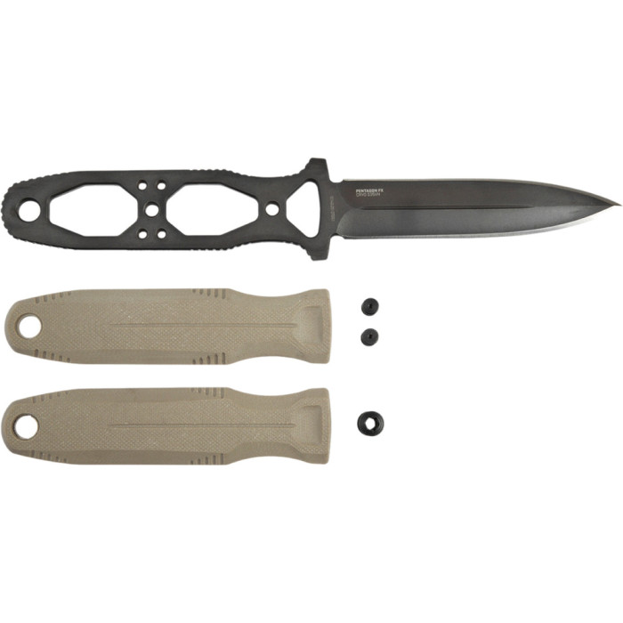 Нож SOG Pentagon FX, Flat Dark Earth (SOG 17-61-02-57)  