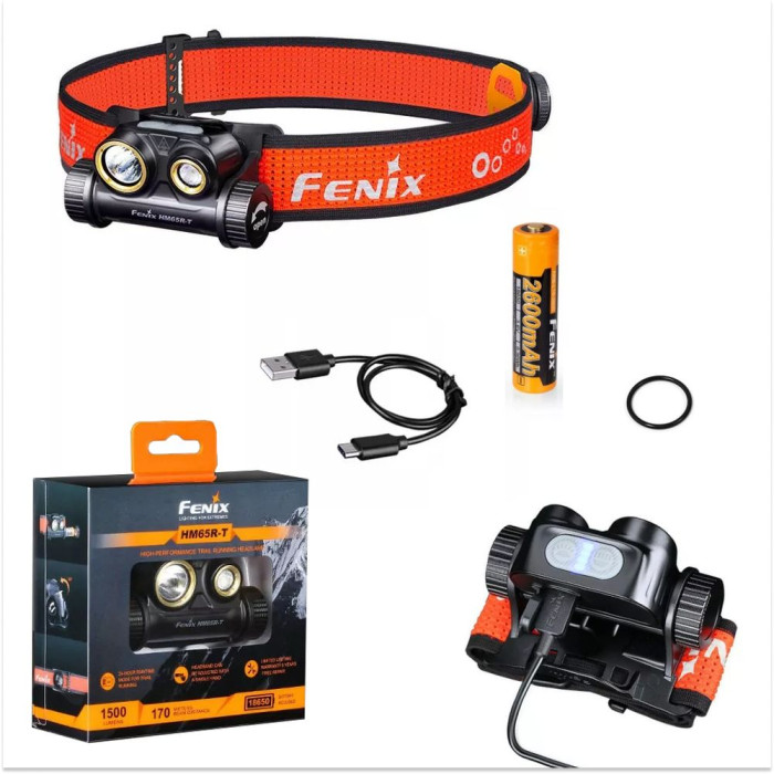 Налобный фонарь Fenix HM65R-T Raptor (SST40 + CREE XP-G2 S3)  