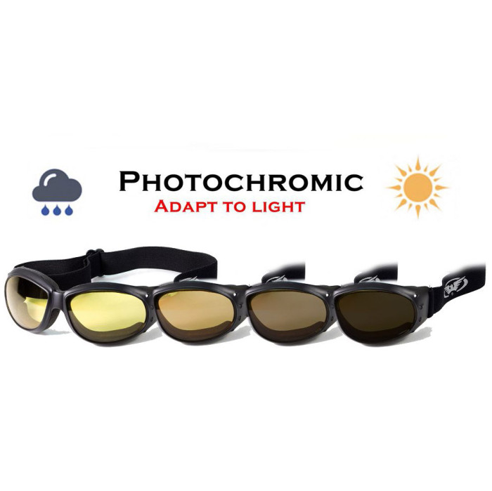 Очки Global Vision Eliminator Photocromic (yellow) фотохромные желтые  