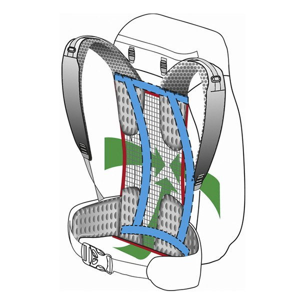 Рюкзак туристический Ferrino Finisterre Recco 48 Black (926473)  