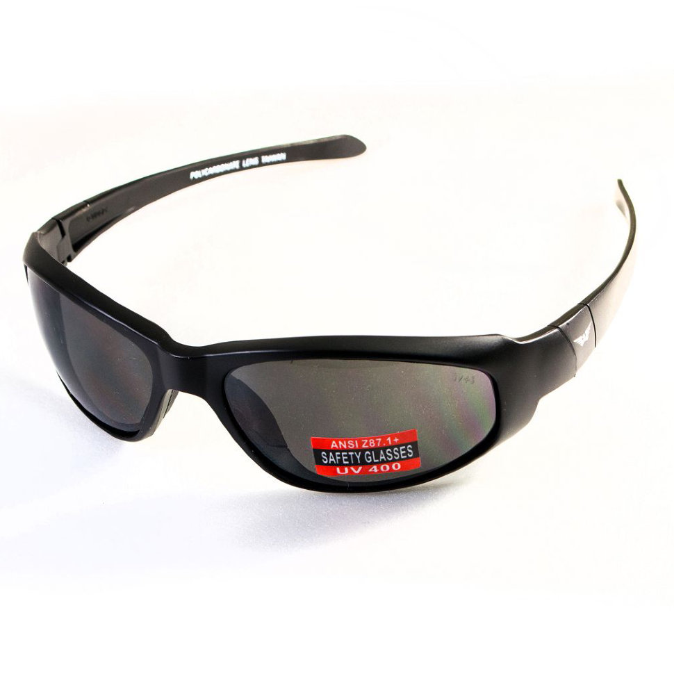 Очки Global Vision Hercules-2 (smoke) черные