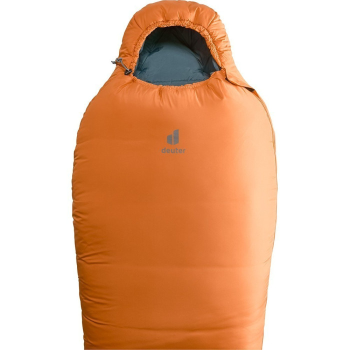 Спальник DEUTER Orbit-5° SL цвет 9316 mandarine-slateblue правый  