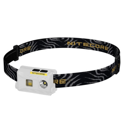 Фонарь налобный Nitecore NU25, белый