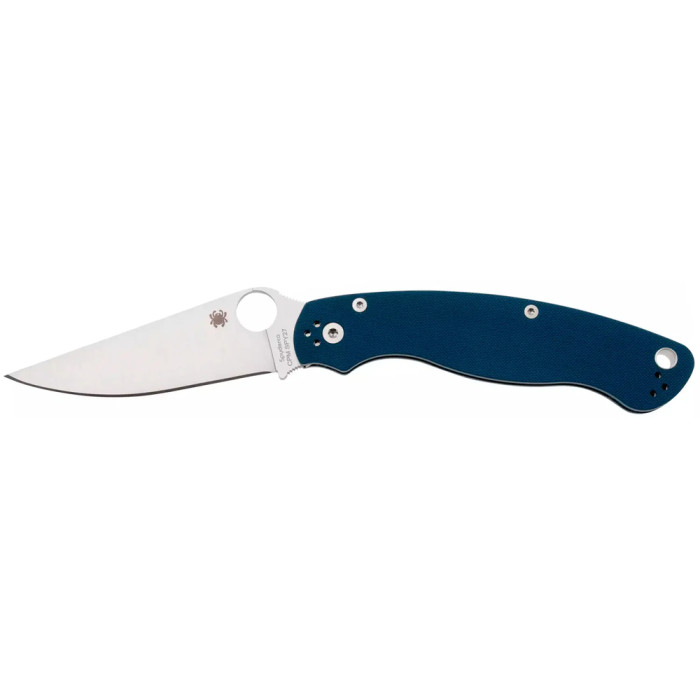Нож Spyderco Military 2, CPM SPY27, G-10 cobalt blue  